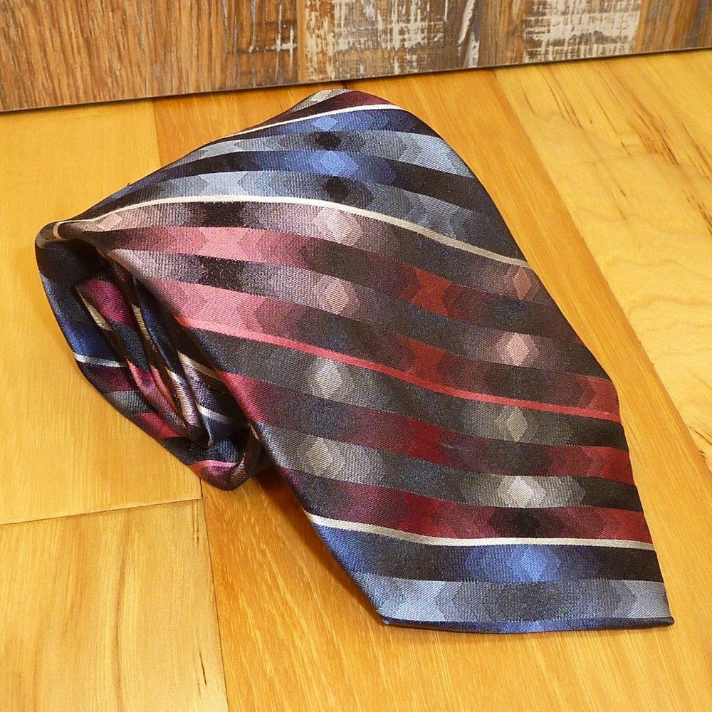 Men's Stafford Designed Silk Tie